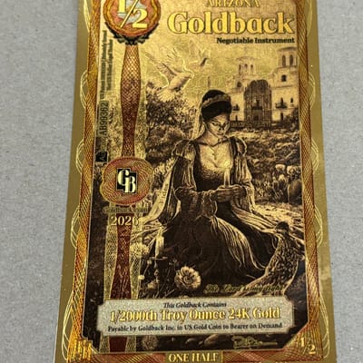 1/2 Arizona Goldback 2026 (N-A)