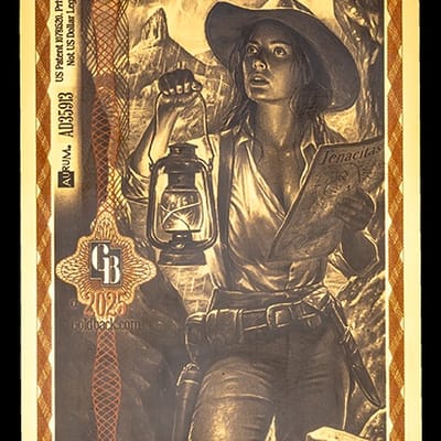 Arizona 25 Goldback 1/40 Oz Fine Gold .999