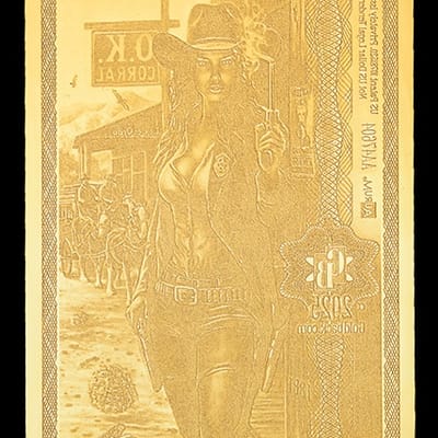 Arizona 5 Goldback 1/200 Oz Fine Gold .999 - additional view