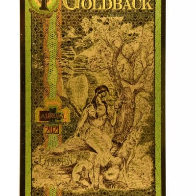 2021 Utah Pre-Alpha 1 Goldback 1/1000oz 1st Year