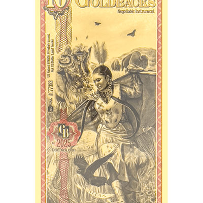 2025 Oklahoma 10 Ten Goldback