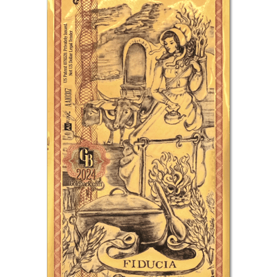Wyoming 10 Goldbacks Gold Polymer Note Valaurum BU
