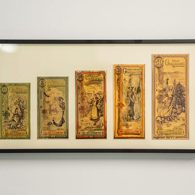 Utah Full Goldback Set Framed Legacy Wall Display