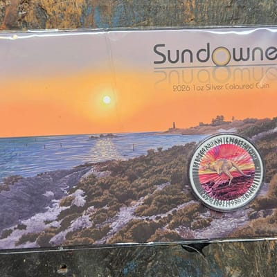 Sundowner 2026 1 oz Silver Australia Colored $1