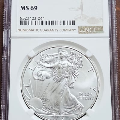 2015 American Silver Eagle NGC MS69