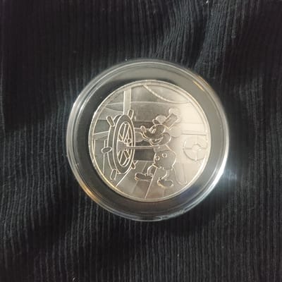 Steamboat Willy Silver 1 oz .999 - additional view