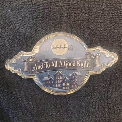 100 Grams Copper "And To All A Good Night"  - additional view