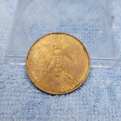1969 French Commemorative Oil Token