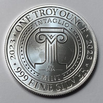 1 ozt .999 Silver UFOs Over Easter Island Round - additional view