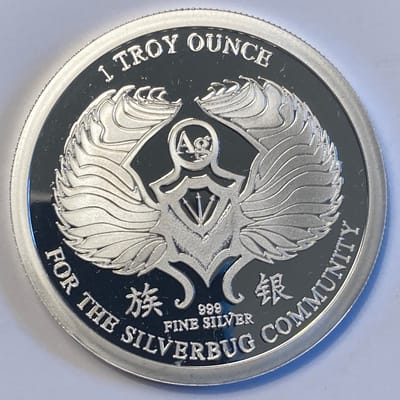 2014 In Silver We Trust -Silverbug .999 1 oz  - additional view