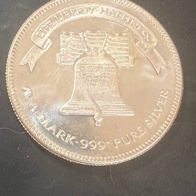  Vintage 1989 A Mark Liberty Bell.999