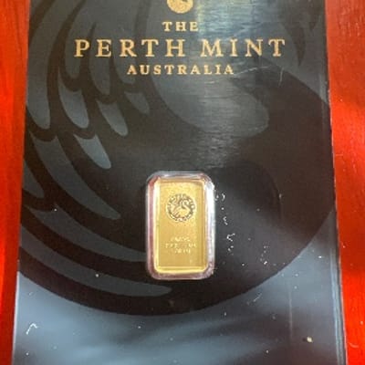 One GRAM Perth Mint Gold