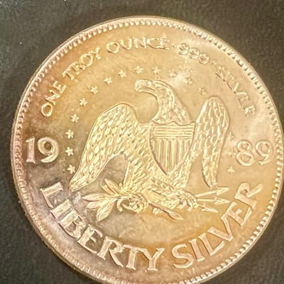  Vintage 1989 A Mark Liberty Bell.999 - additional view
