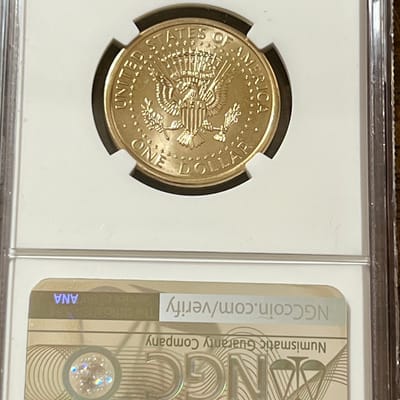 President Trump Dual Date $1 - additional view