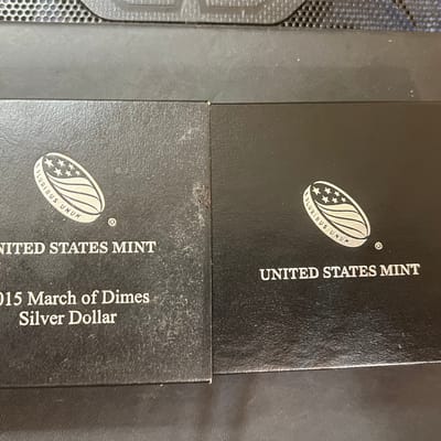 2015-P March of Dimes Commemorative Silver Dollar  - additional view