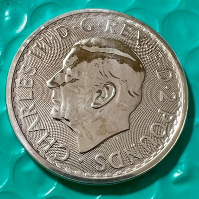 2023 Britannia 1 oz silver coin - additional view
