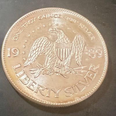  Vintage 1989 A Mark Liberty Bell.999 - additional view