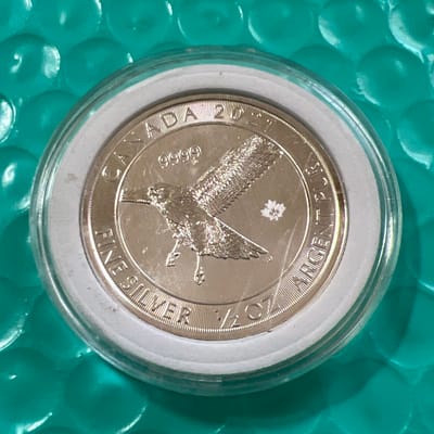 2021 Canada 1/2 ounce.9999