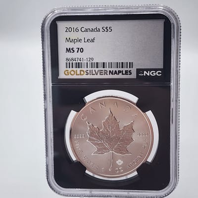 2016 1oz Maple Leaf