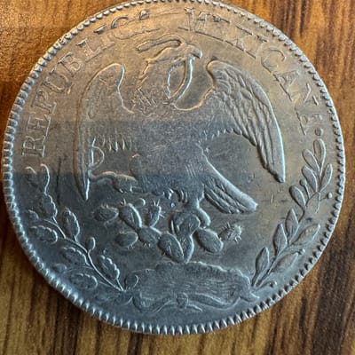 1881 8 Reales Zs mint Mexico