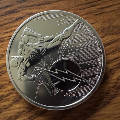 2022 Niue The Flash 1oz silver coin