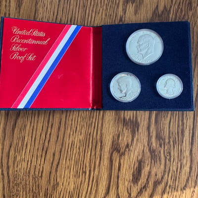 Bicentennial, silver proof set