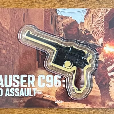 2026 Liberia Mauser C96 1/1000 oz .9999 Gold Coin