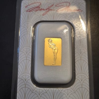 ​5g Gold Bar - Sunshine Mint Marilyn Monroe
