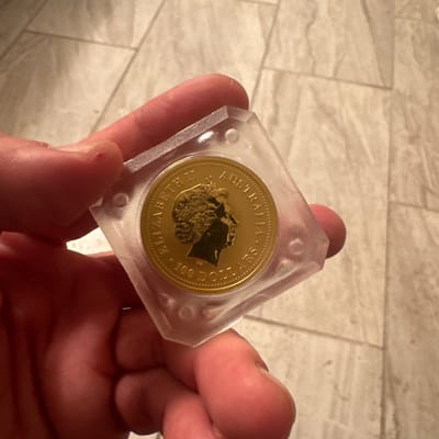 1999 the Australian nugget 1 oz gold