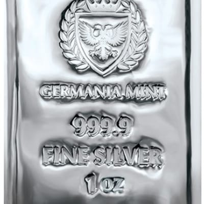 Germania Mint 1 Oz Silver Bar (New)