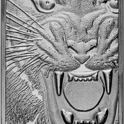 10 oz Silver Bar - MMTC - PAMP Royal Bengal Tiger