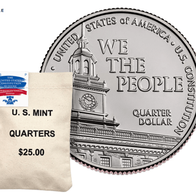 Unopened P Bag 2026 U.S. Constitution