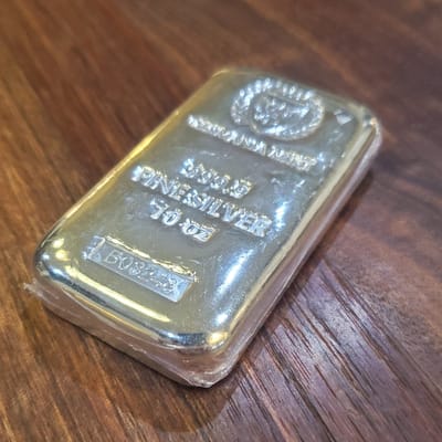 10 oz Germania Mint Silver Bar  - additional view