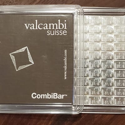 1x100g CombiBar Silver