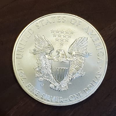 BU American Silver Eagle Random year - additional view