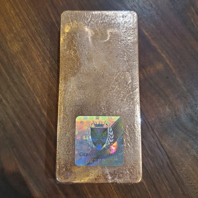 Germania Mint 1000-gm Copper Cast Bar - additional view