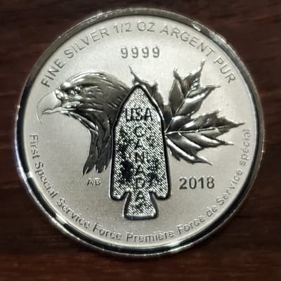 2018 1/2 oz First Special Forces Coin