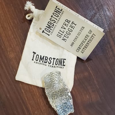 5 oz Scottsdale Mint Tombstone Silver Bar 