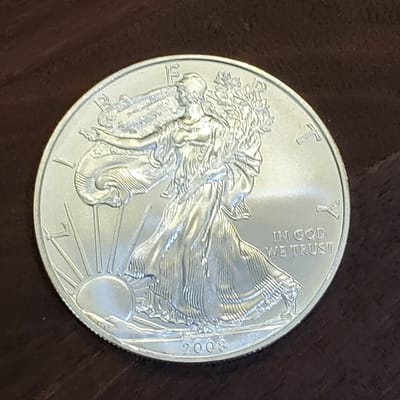 BU American Silver Eagle Random year