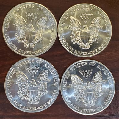 Uncirculated American Silver Eagle - additional view