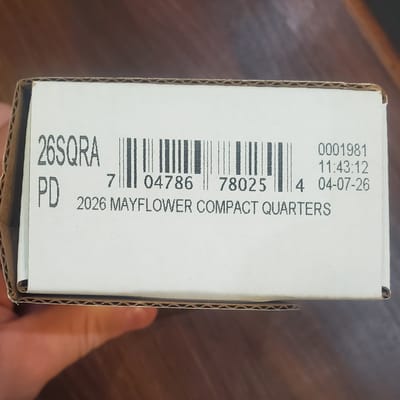 Unopened P&D Roll 2026 Mayflower Quarter - additional view