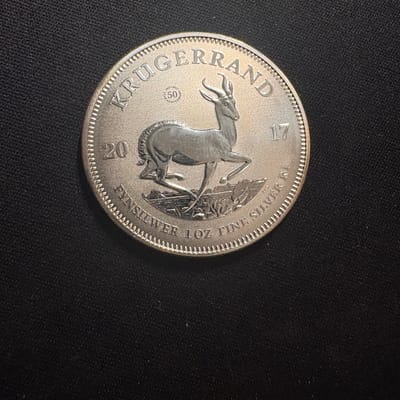 2017 1 oz Silver Krugerrand 50th Anniv Privy - additional view