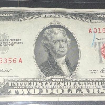 $2 Red Seal Note