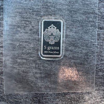 Scottsdale Mint 5g Silver Bar