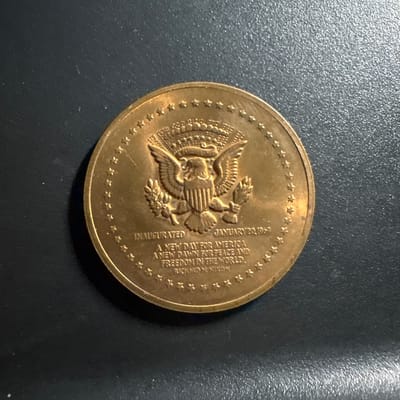 1969 Richard Nixon Presidential Inaugural Medal - additional view
