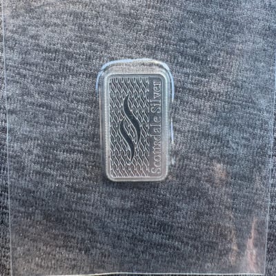 Scottsdale Mint 5g Silver Bar - additional view
