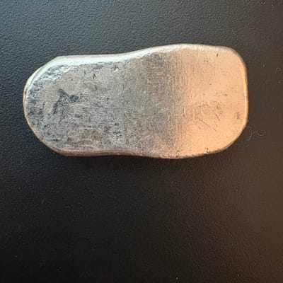 Mutiny Metals 1/2 oz Poured Silver Kraken Bar - additional view
