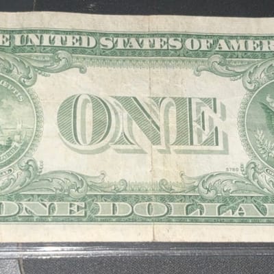 $1 Blue Seal Silver Certificate  - additional view