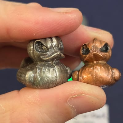 1.3 ozt - Hand Pour Jack-O-Duck + bonus - additional view