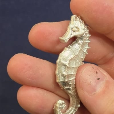 1 ozt - Hand Poured Seahorse